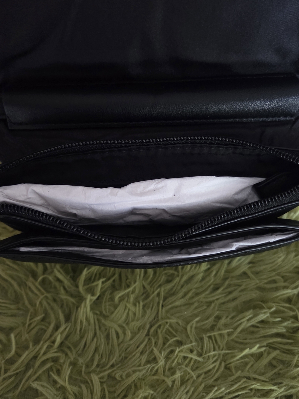 Giani Bernini Nappa Leather Flap Crossbody - Picture 5 of 9